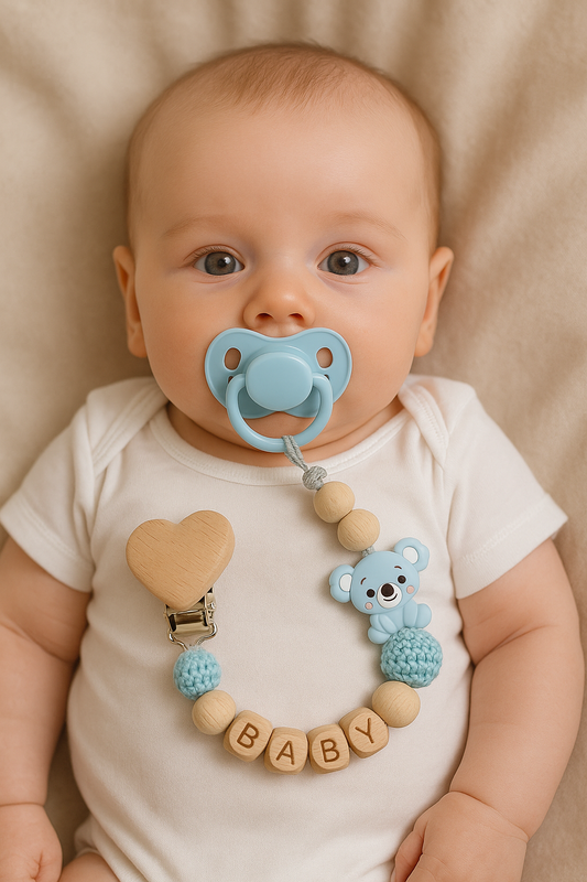 Napphållare i bokträ