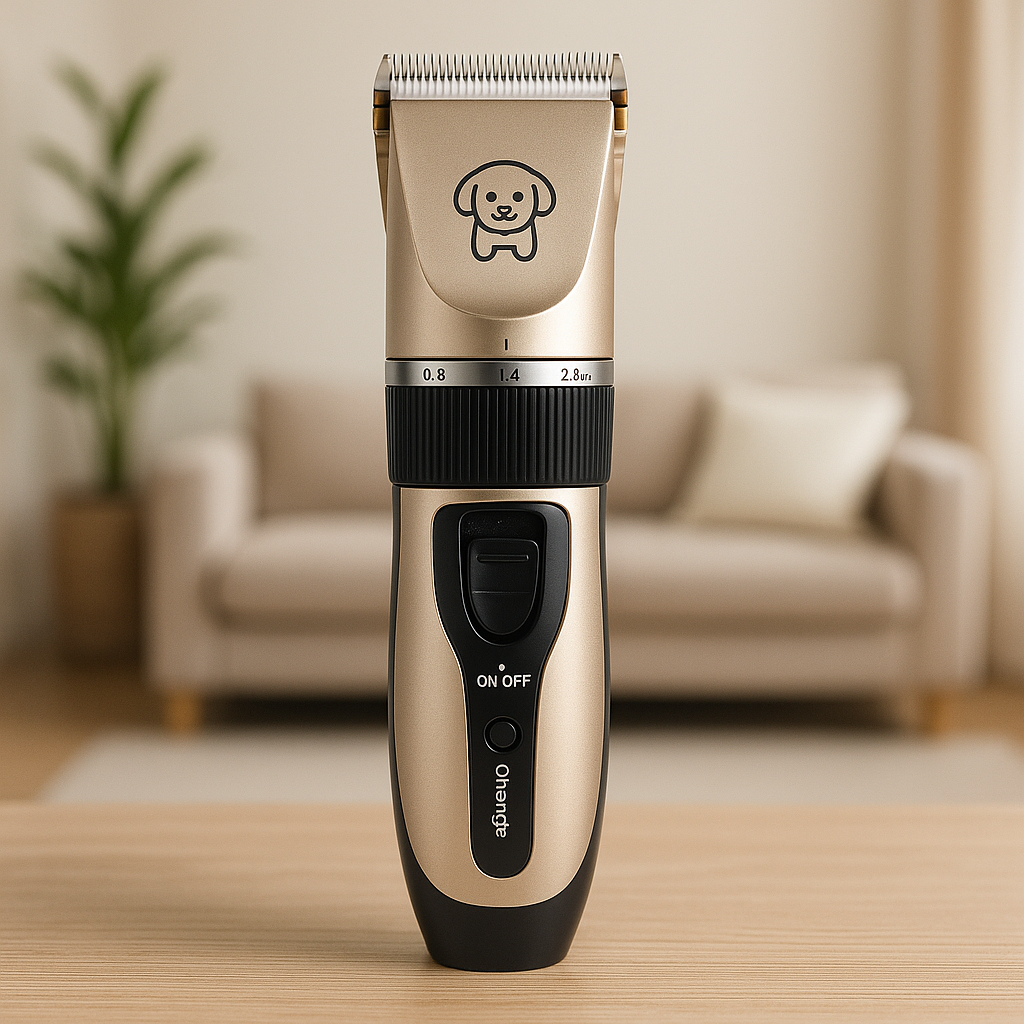 Elektrisk pälstrimmer för hund och katt
