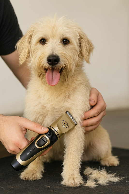 Elektrisk pälstrimmer för hund och katt